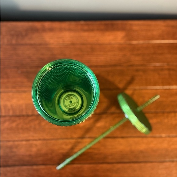 Starbucks Green Studded Tumbler with Logo - Picture 4 of 5